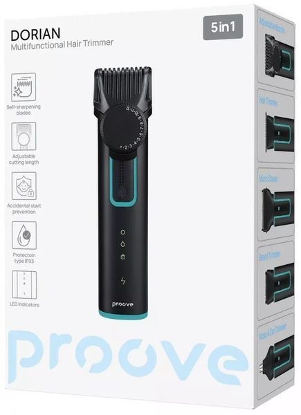 Універсальний тример Proove Dorian 5in1 0001039 фото