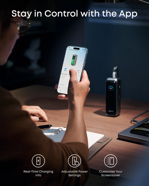 зовн. акум. ANKER Prime - 20000 mAh 220W PD (Чорний) 0001028 фото